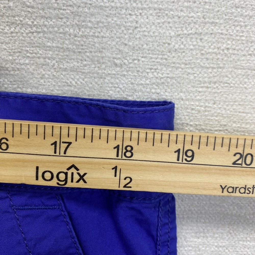 Ann Taylor LOFT Women's Original Crop Blue Capris Size 14 Pedal Pusher NWT - Picture 5 of 14
